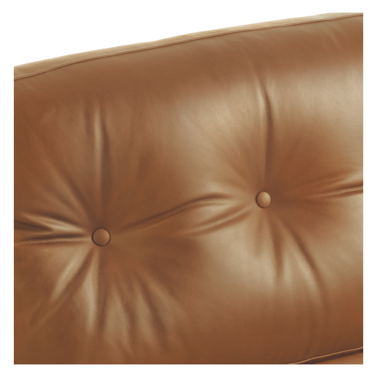 Hendricks Mid Tan Leather 4 Seater Sofa, Mid Tan – image 6