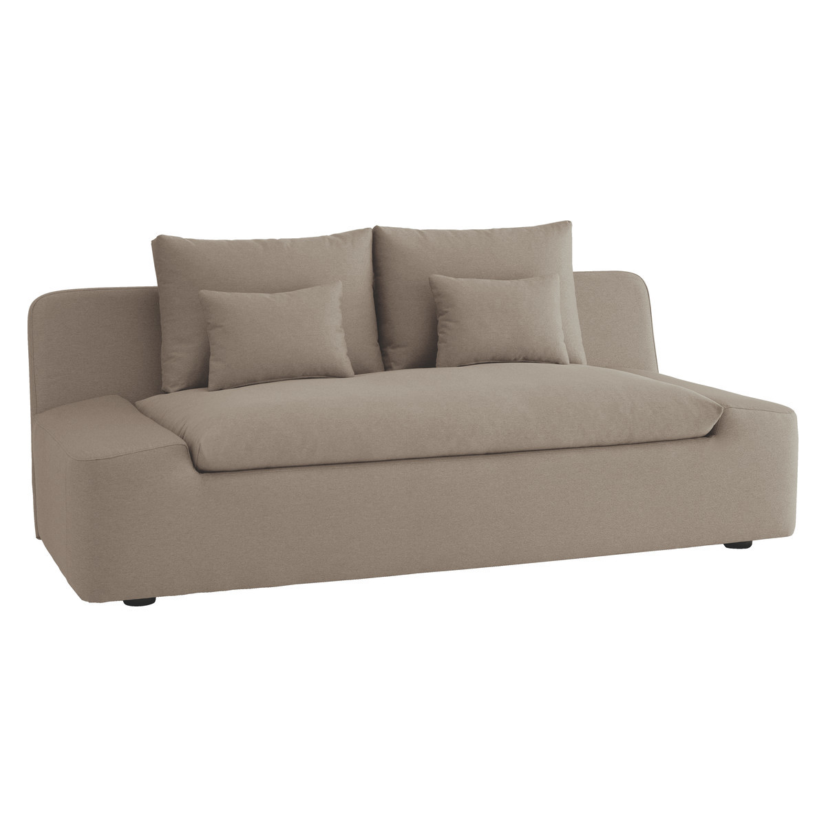 Kasha Natural FaBric 3 Seater Sofa, Natural – image 3