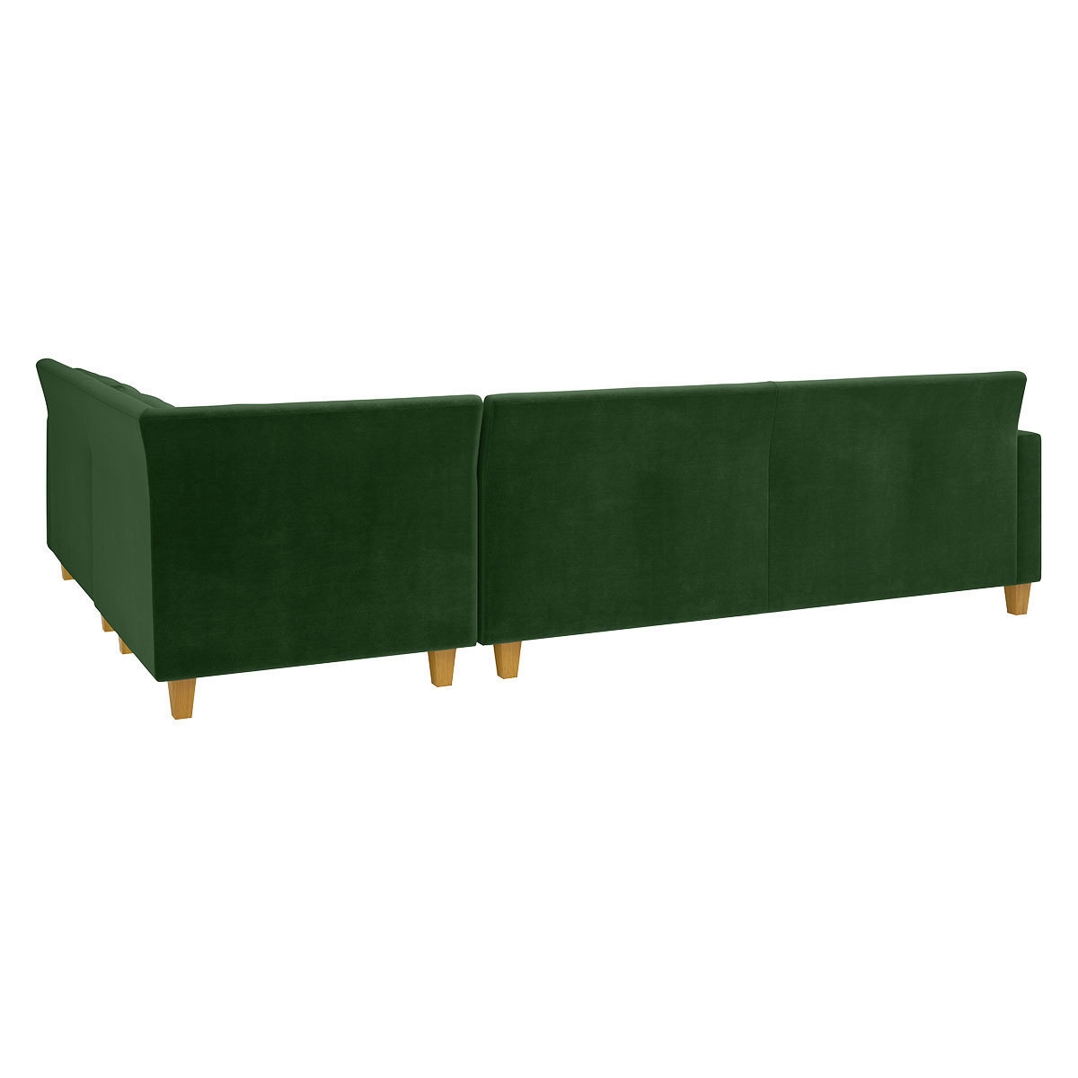 Chester Moss Green Left-Hand 4 Seater Corner Sofa, Moss Green – image 5