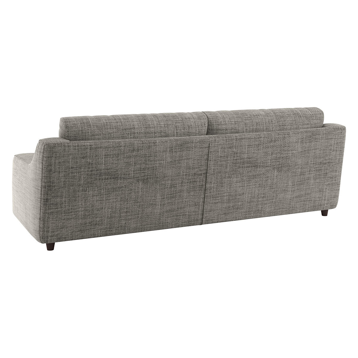 Slope Black And White Italian Woven 3 Seat Sofa, Black And White – image 5