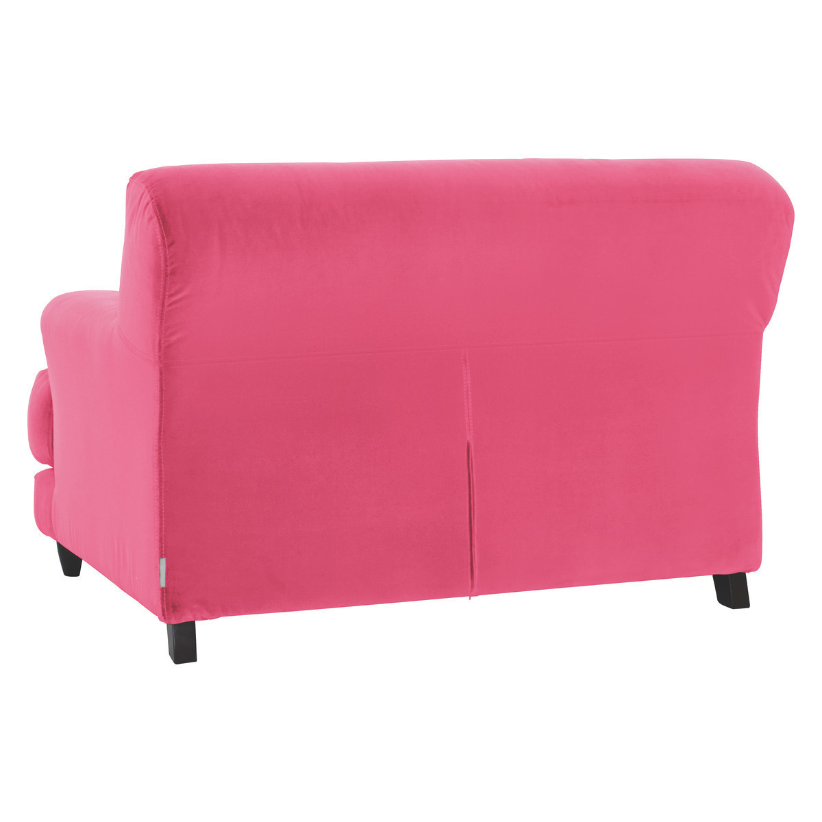 Askem Pink Velvet FaBric Compact Sofa, Pink – image 5