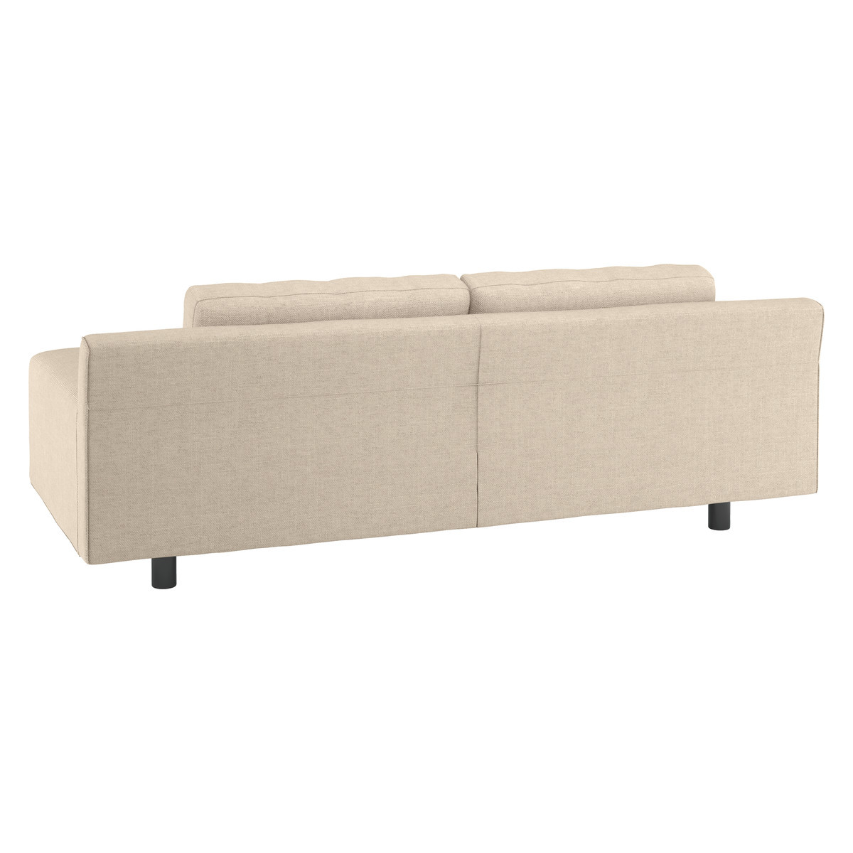 Hendricks Natural Italian Woven FaBric 3 Seater Sofa, Natural – image 5