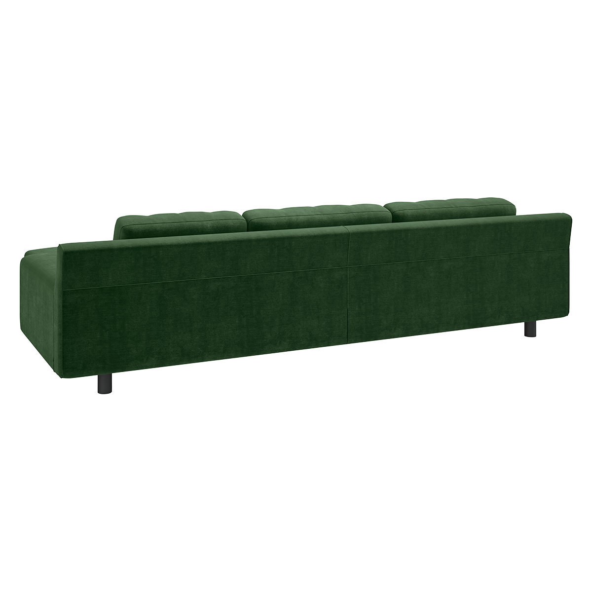 Hendricks 4 Seat Moss Green Right Hand Chaise Sofa, Moss Green – image 6