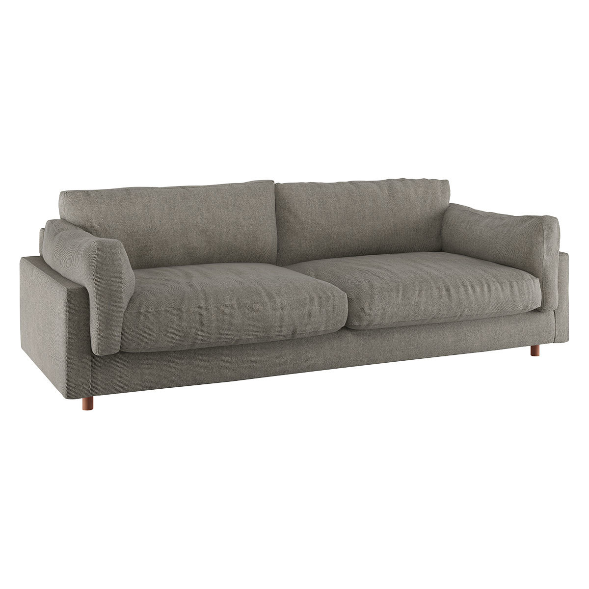 Elkin Stonewash Linen 4 Seat Sofa, Linen – image 3