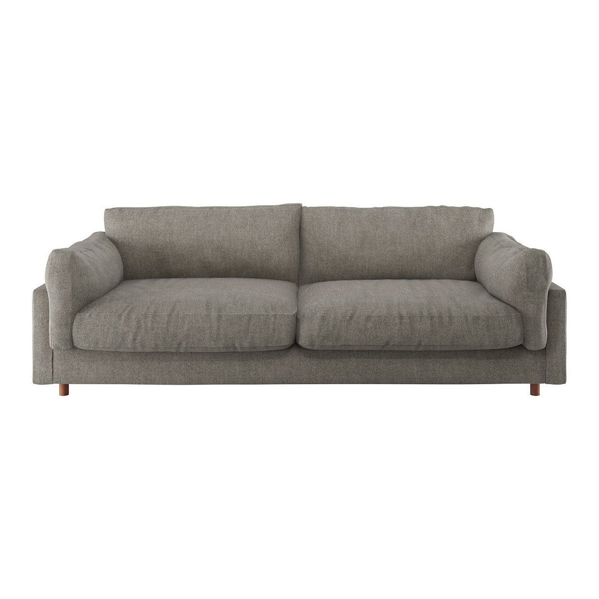 Elkin Stonewash Linen 4 Seat Sofa, Linen – image 1