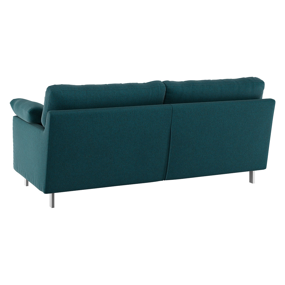 Cuscino Teal Green Tweed Wool Mix 2 Seater Sofa, Green – image 5