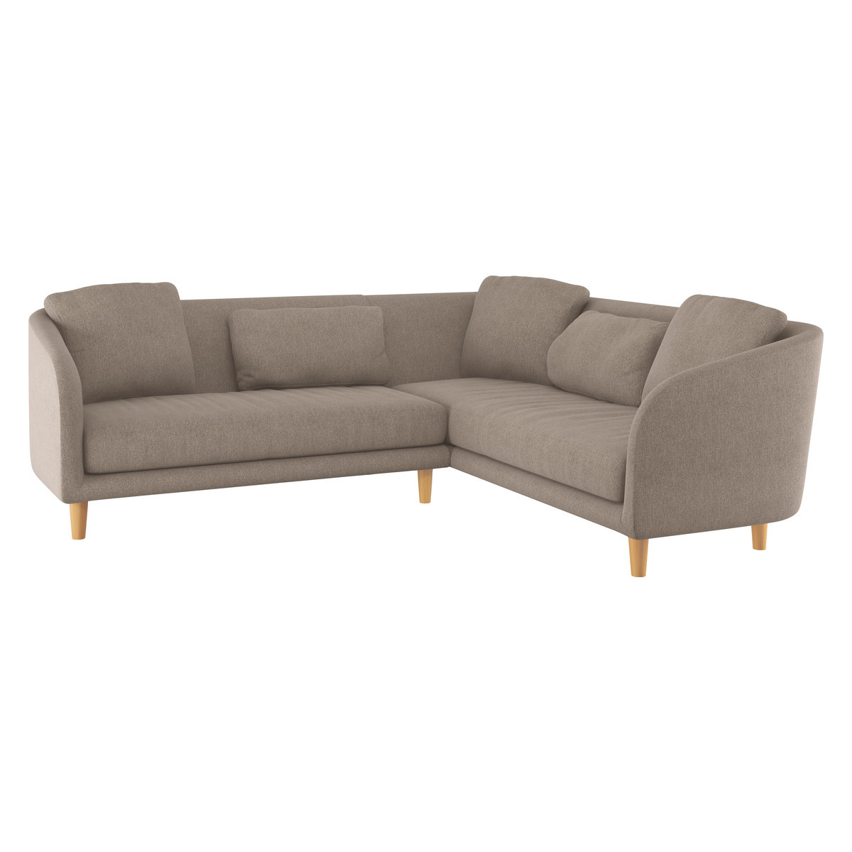 Colby Natural  FaBric Left-Arm Corner Sofa, Natural – image 3