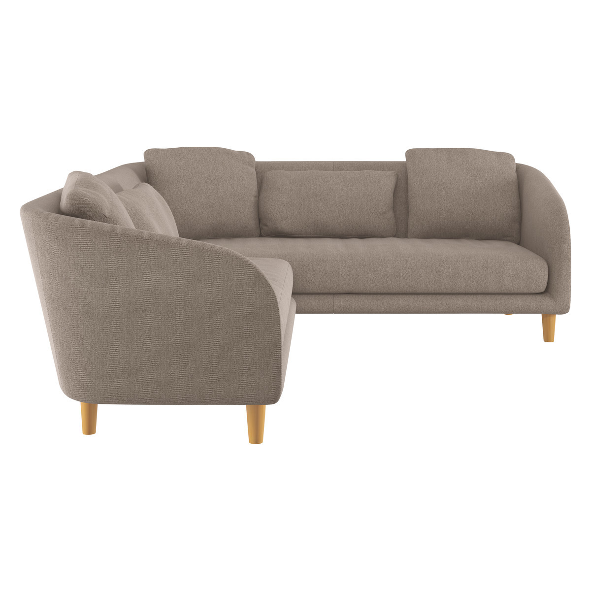 Colby Natural  FaBric Left-Arm Corner Sofa, Natural – image 4