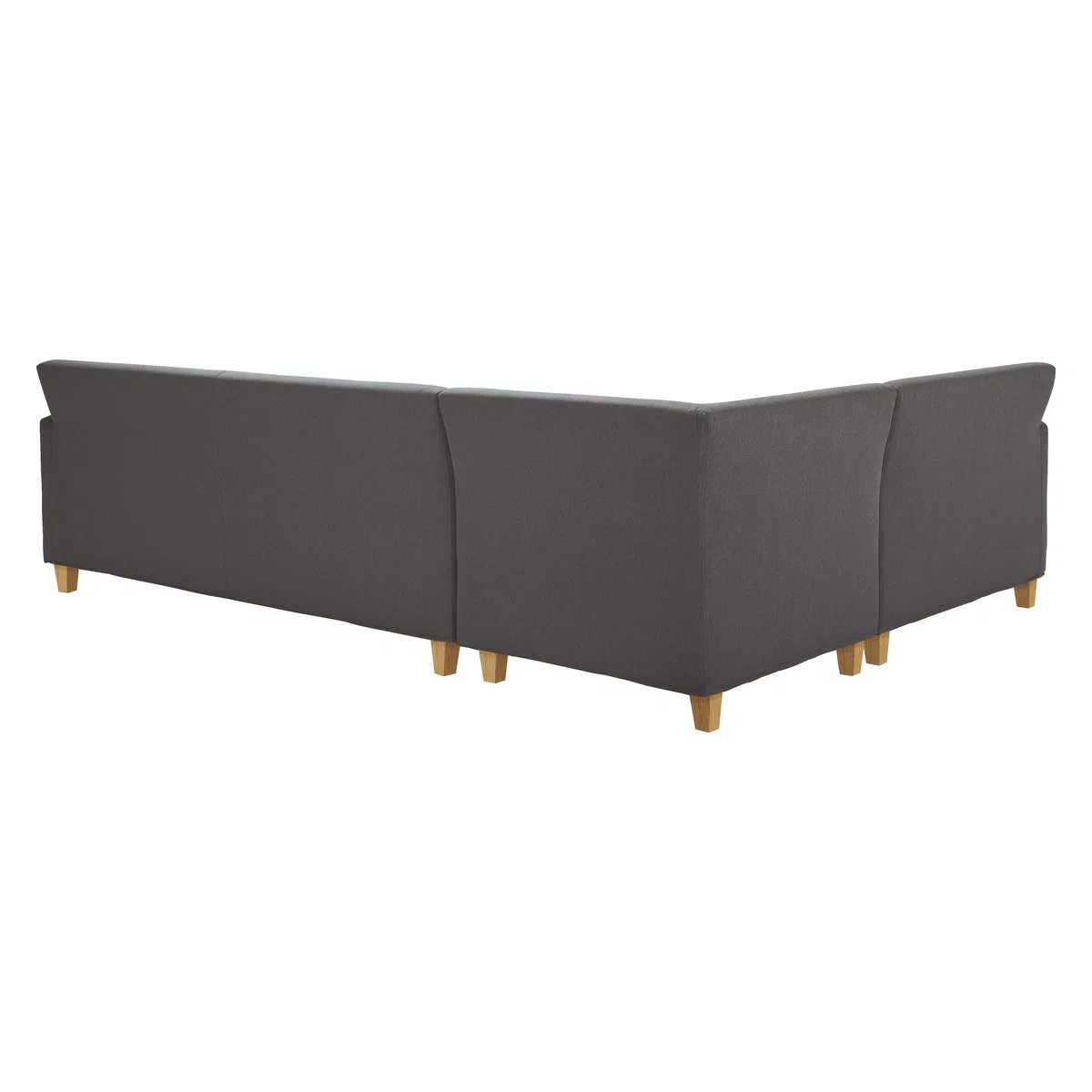 Chester Charcoal Grey FaBric Right-Arm Corner Sofa, Grey – image 5
