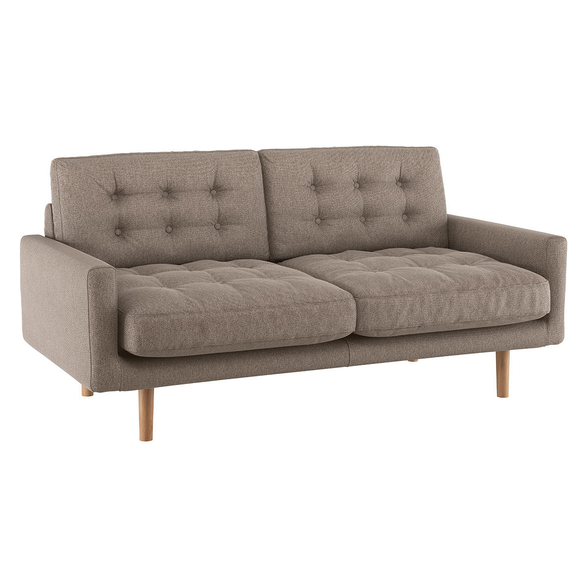 Fenner Natural FaBric 2 Seater Sofa, Natural – image 3