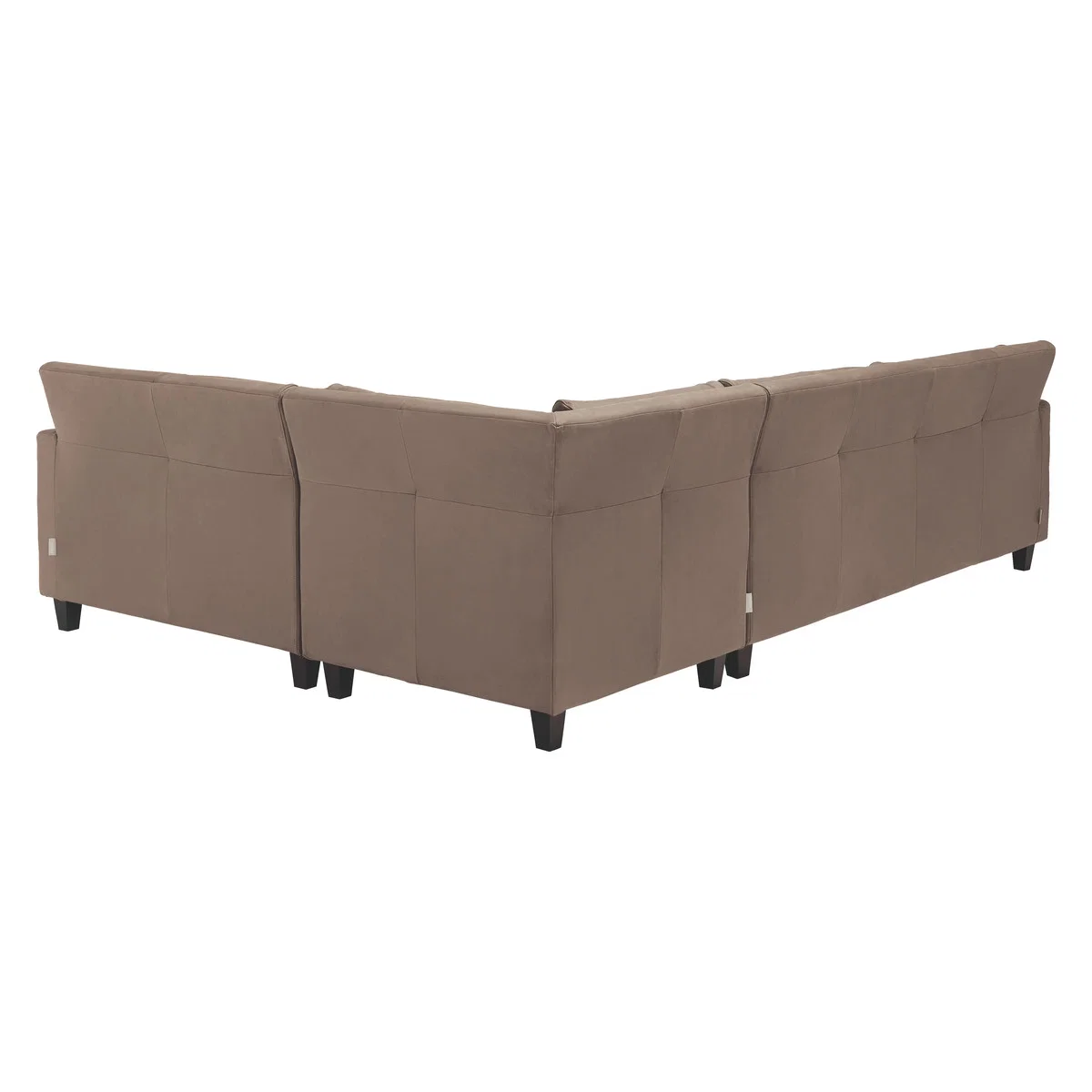 Chester Brown Luxury Leather Left-Arm Corner Sofa, Light Brown – image 5
