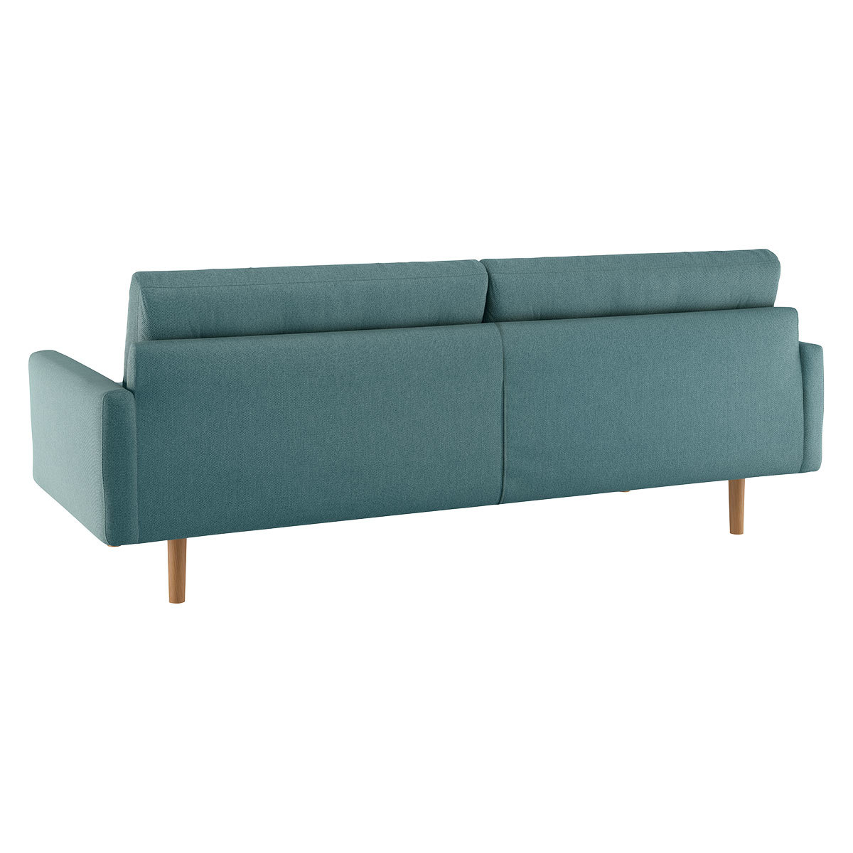 Fenner Teal Blue FaBric 3 Seater Sofa, Blue – image 5