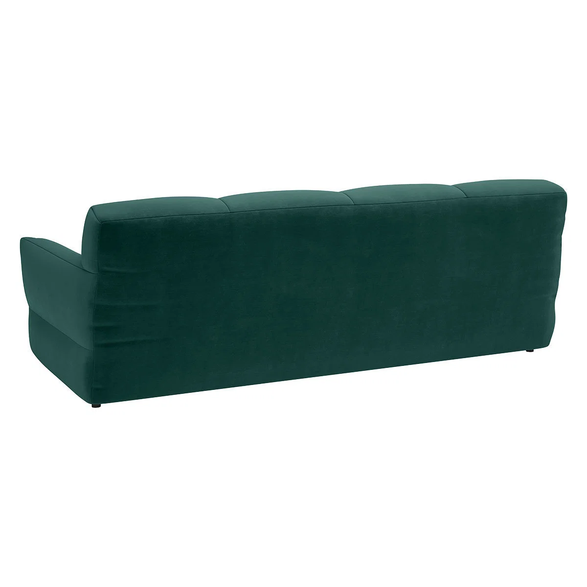 Newington Emerald Green Velvet 3 Seater Sofabed, Green – image 5