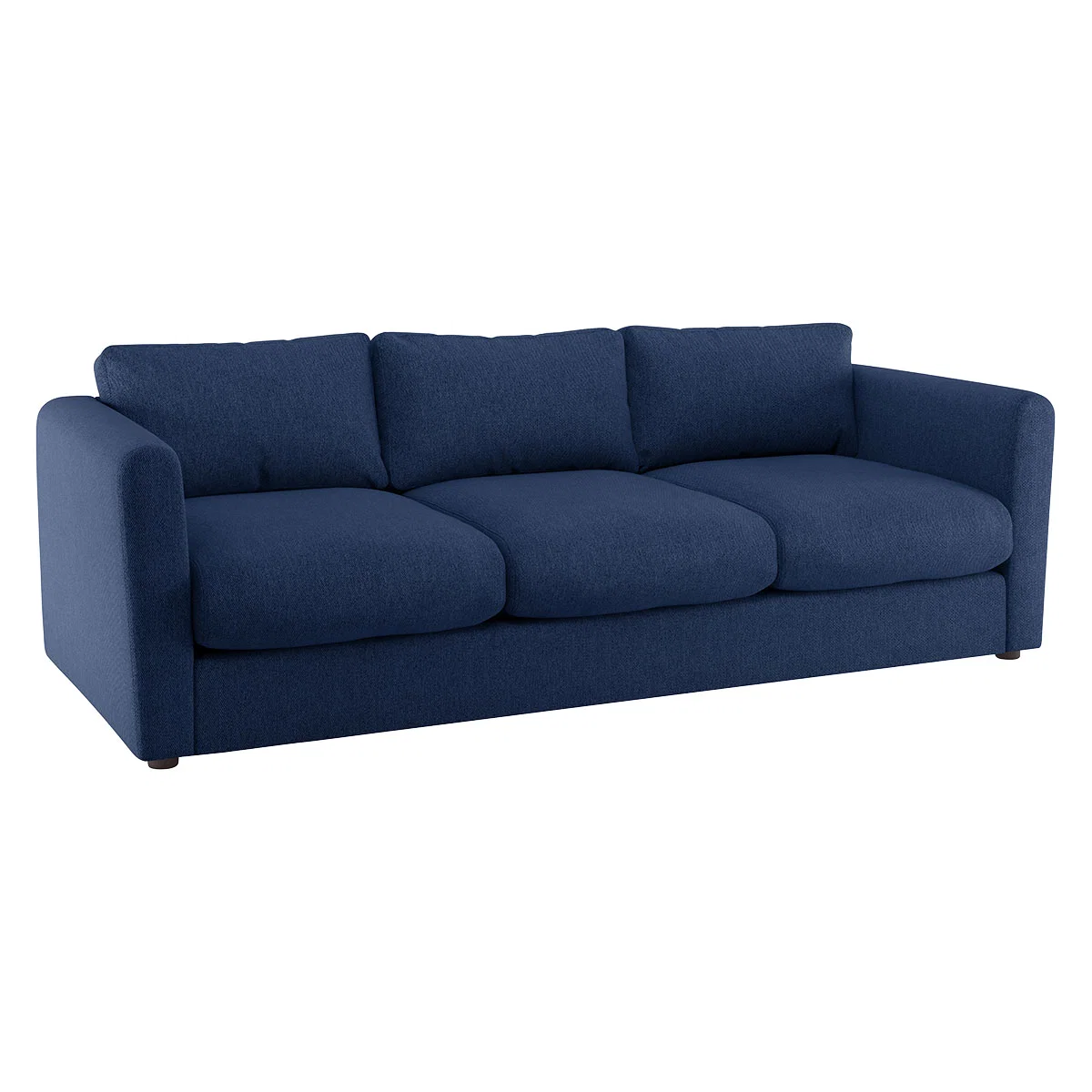 Joshua Blue FaBric 4 Seat Sofa, Blue – image 3