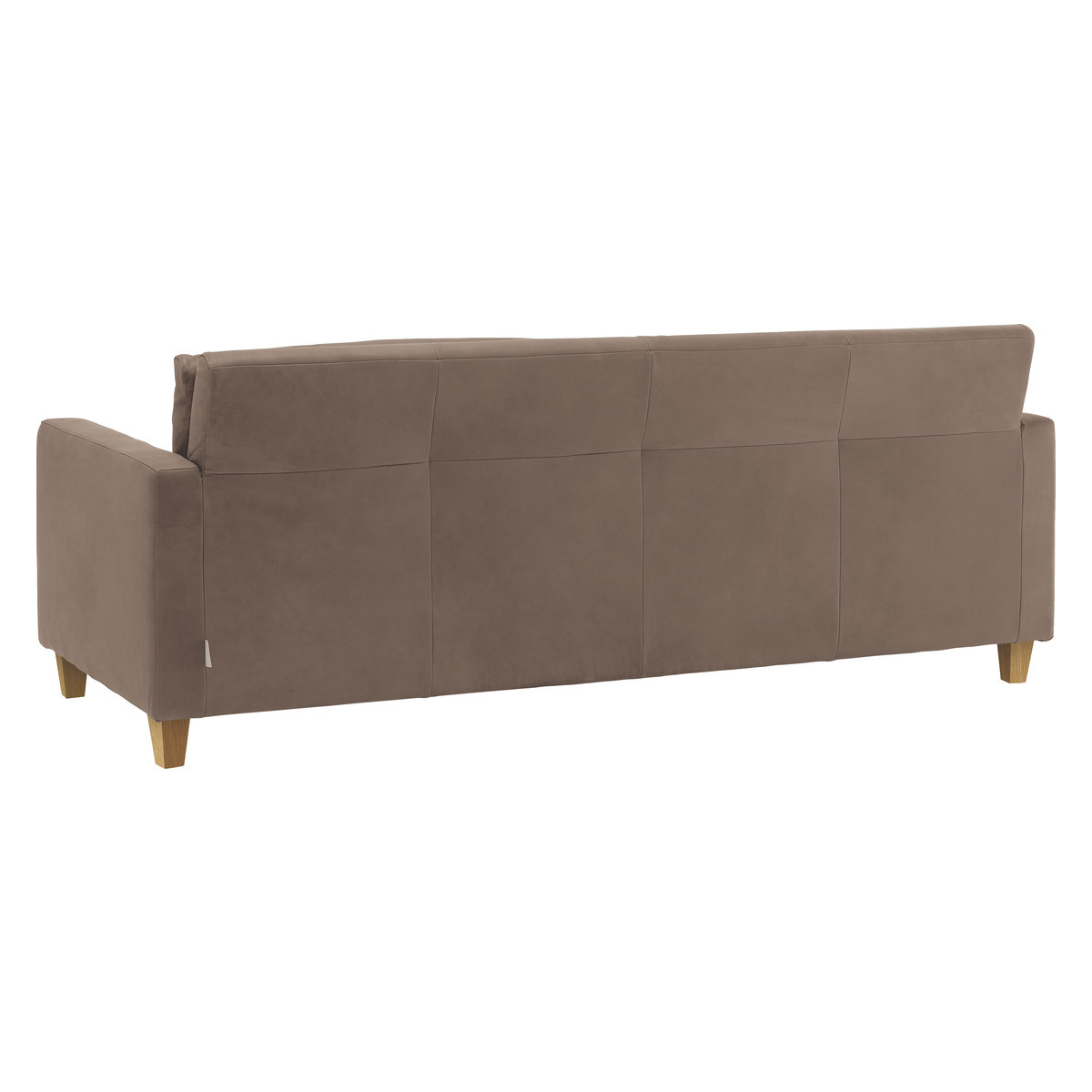 Chester Light Brown Luxury Leather 3 Seater Sofa, Light Brown – image 5