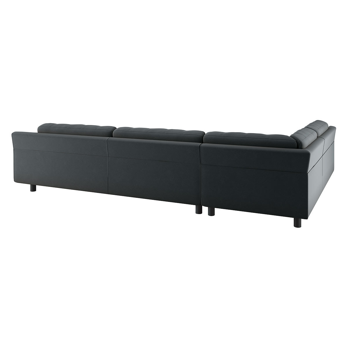 Hendricks Grey Velvet Right Arm Corner Sofa, Grey – image 6
