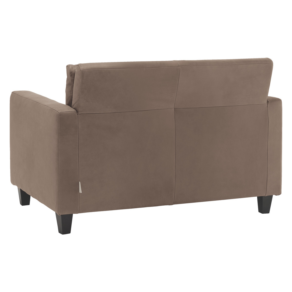 Chester Light Brown Luxury Leather Compact Sofa, Light Brown – image 5