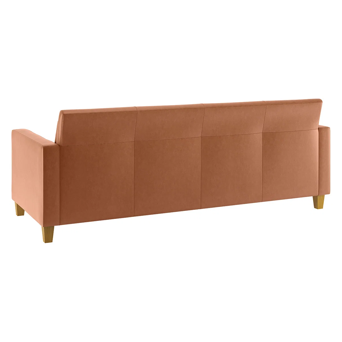 Chester Tan Luxury Leather 3 Seater Sofa, Tan – image 5