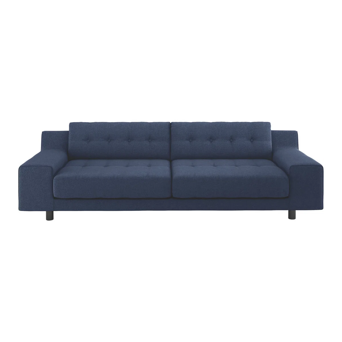 Hendricks Blue Wool 4 Seater Sofa, Blue – image 1