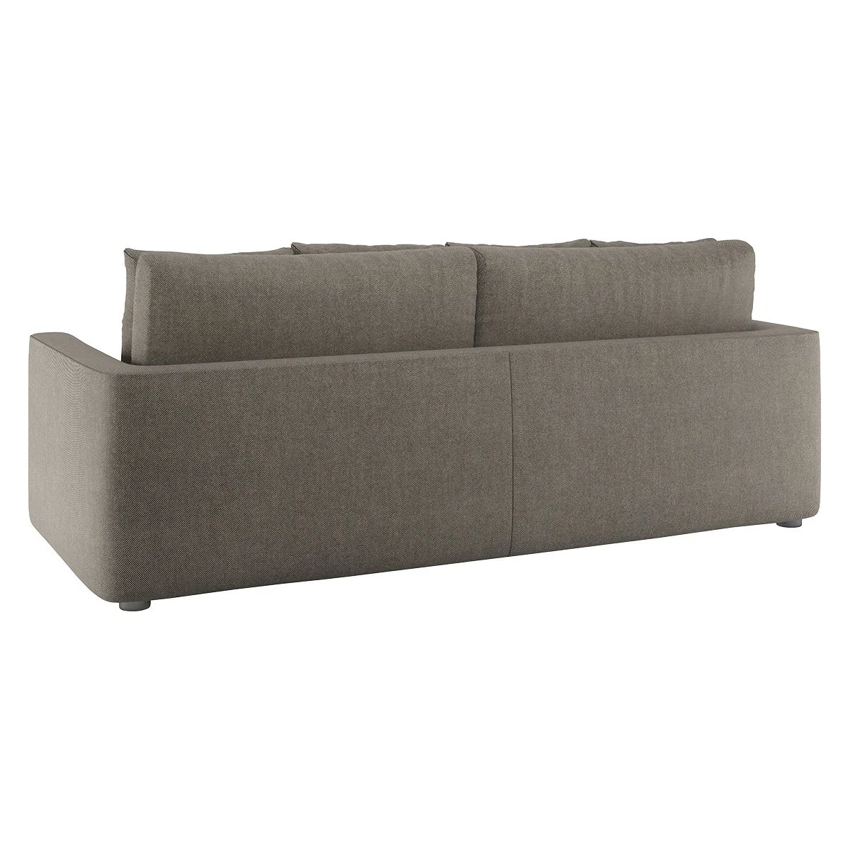 Rupert Black & White Stripey Linen 4 Seat Sofa, Black & White – image 5