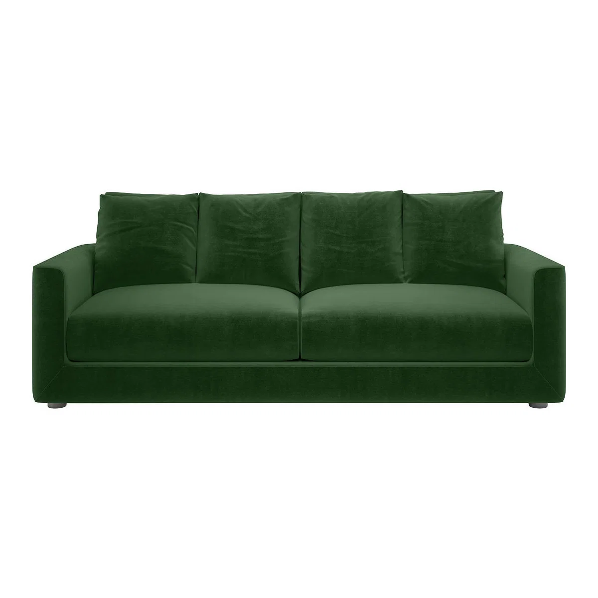 Rupert Moss Green 4 Seat Sofabed, Moss Green – image 1