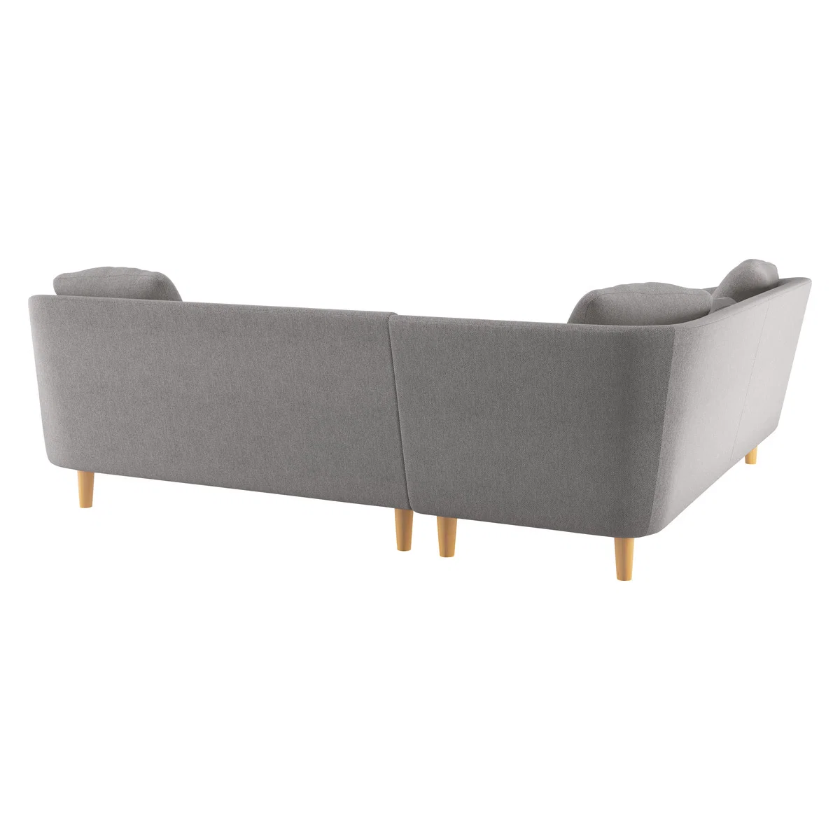Colby Grey FaBric Right Arm Corner Sofa, Grey – image 6