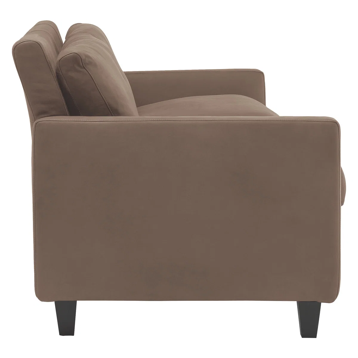 Chester Light Brown Luxury Leather 2 Seater Sofa, Light Brown – image 4