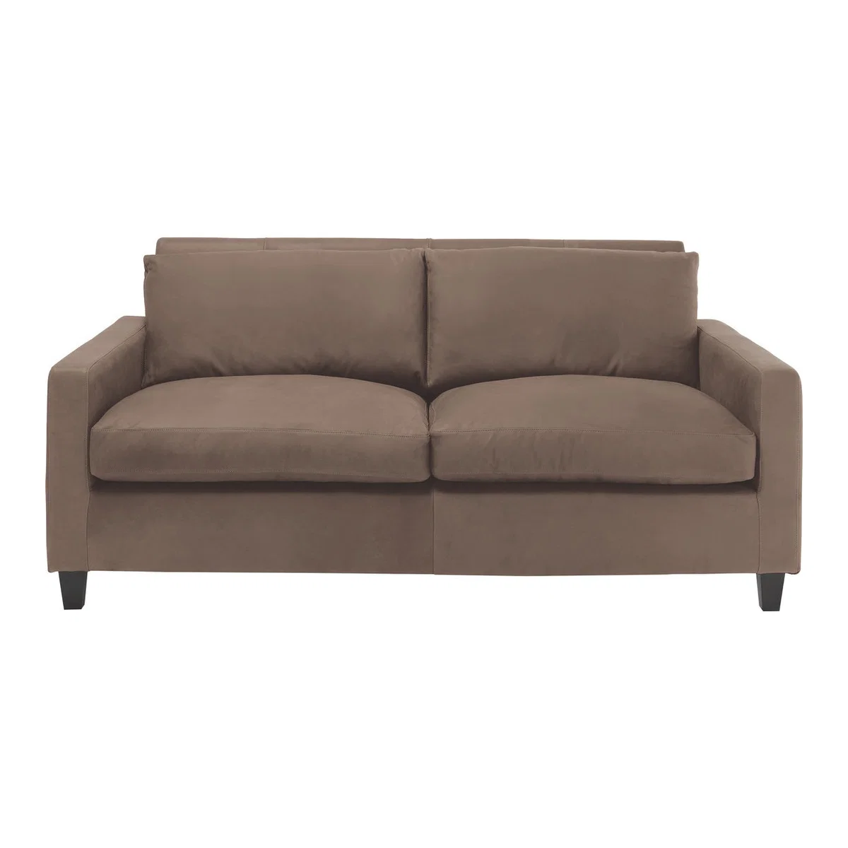 Chester Light Brown Luxury Leather 2 Seater Sofa, Light Brown – image 1