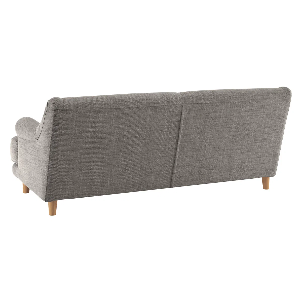 Townsend Black And White Italian Woven FaBric 2 Seater Sofa, Black And White – image 5