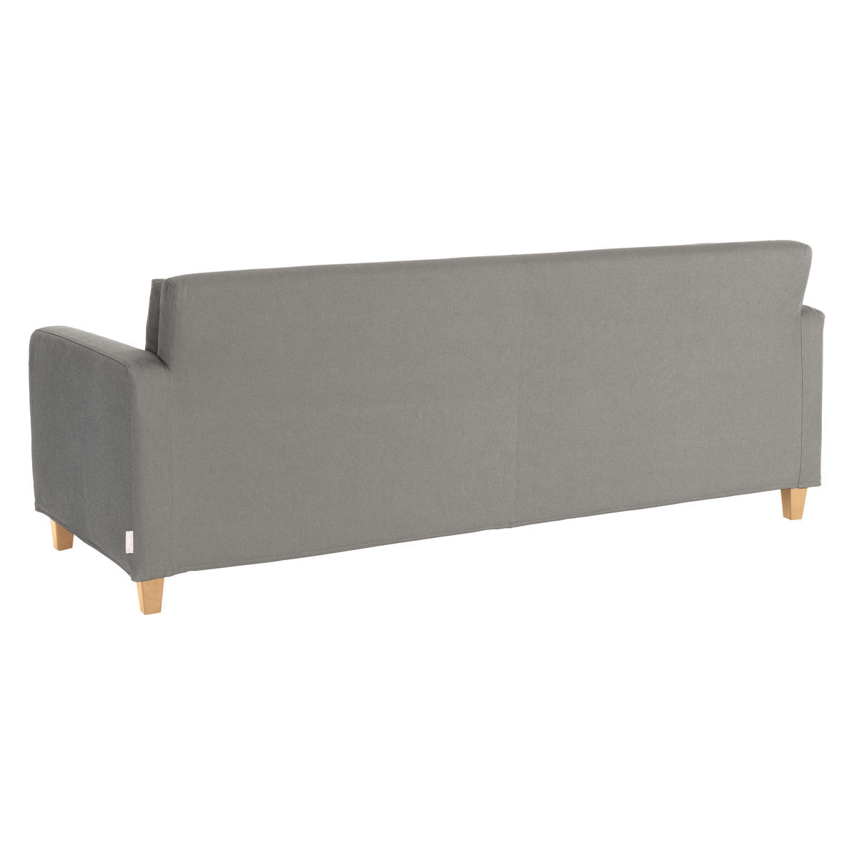 Chester Grey FaBric 3 Seater Sofa, Grey – image 5