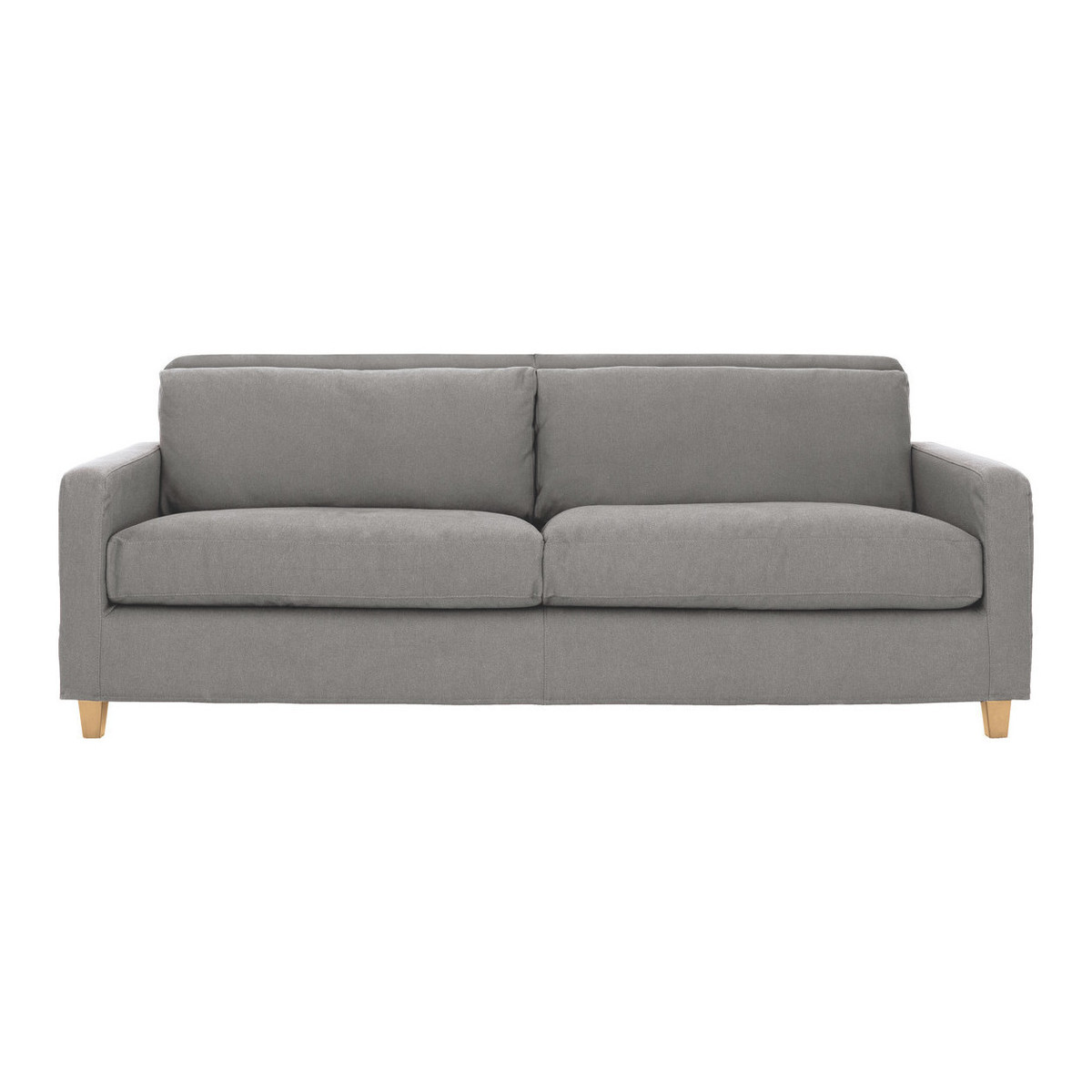 Chester Grey FaBric 3 Seater Sofa, Grey – image 1