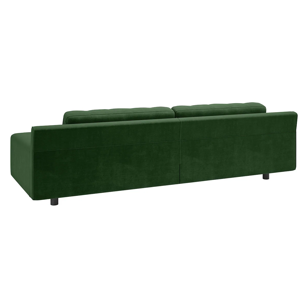 Hendricks Moss Green Velvet 4 Seater Sofa, Moss Green – image 5