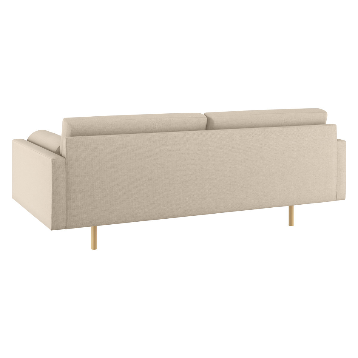 Spencer Natural Italian Woven 3 Seater Sofa, Oak Legs, Natural – image 5