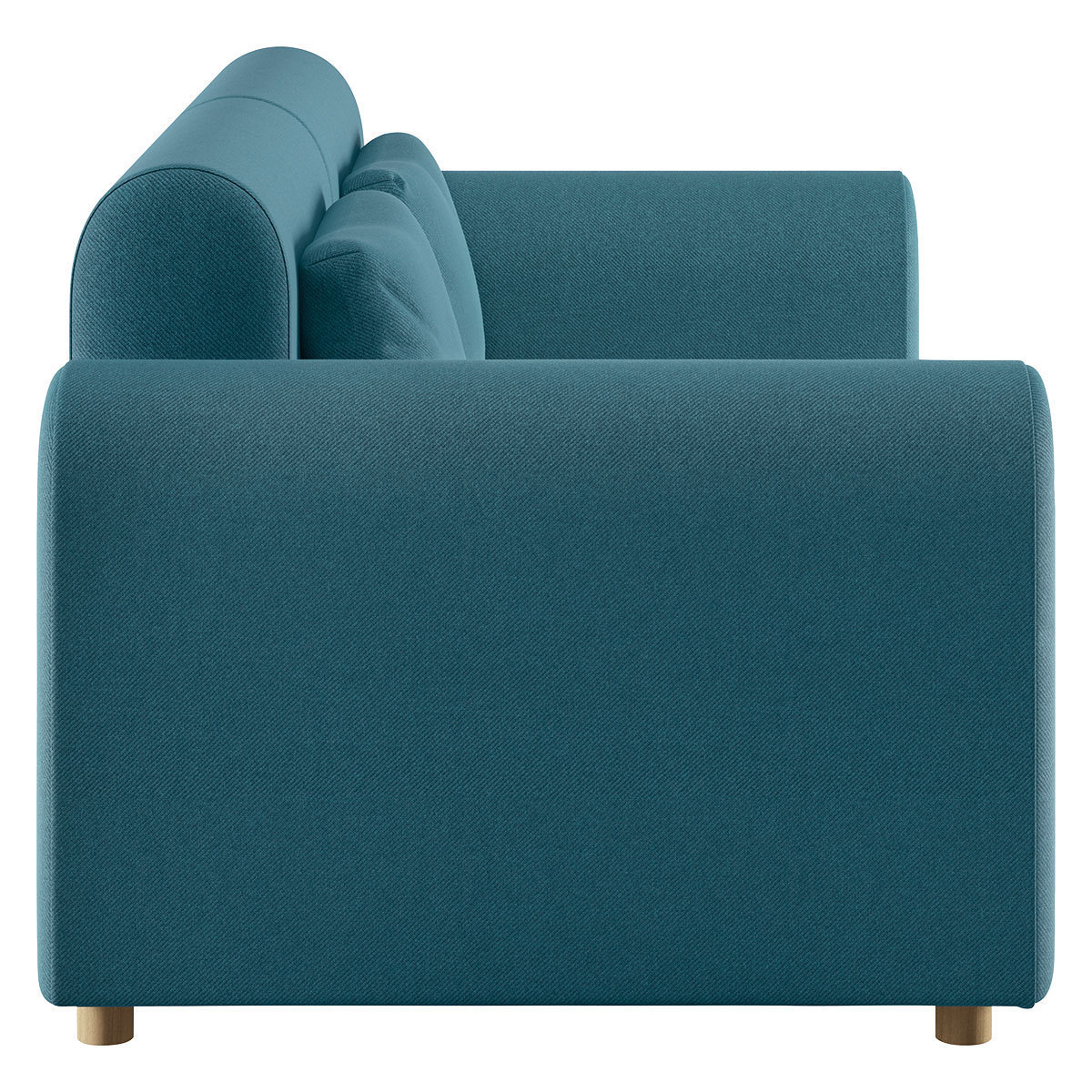 Tab Teal Green FaBric 2 Seater Sofa, Green – image 3