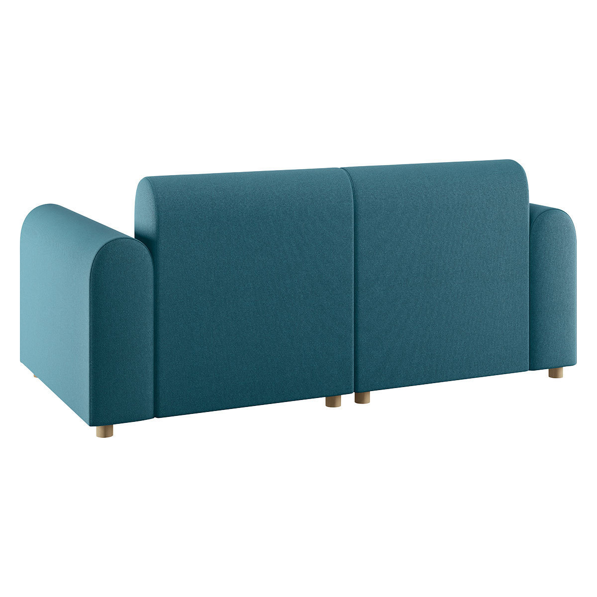Tab Teal Green FaBric 2 Seater Sofa, Green – image 5