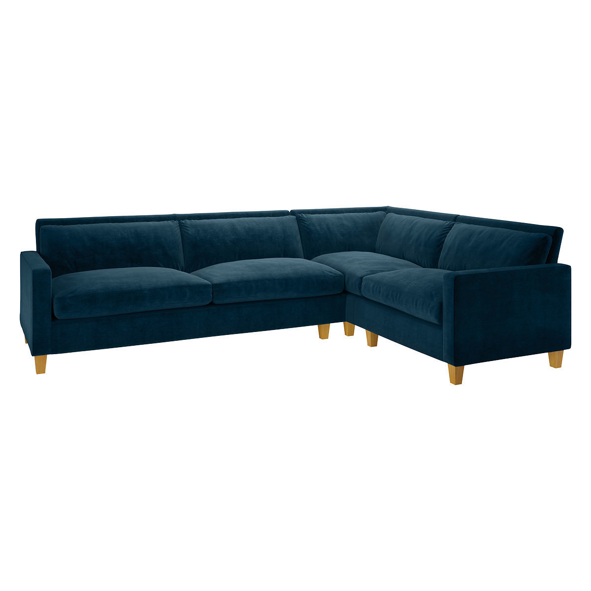 Chester Ink Blue Left-Hand 4 Seater Corner Sofa, Blue – image 3