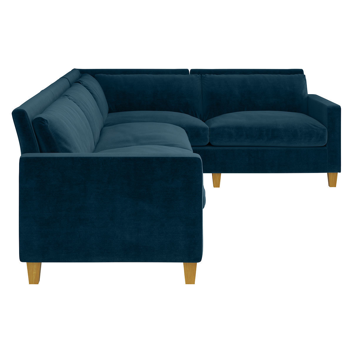 Chester Ink Blue Left-Hand 4 Seater Corner Sofa, Blue – image 4