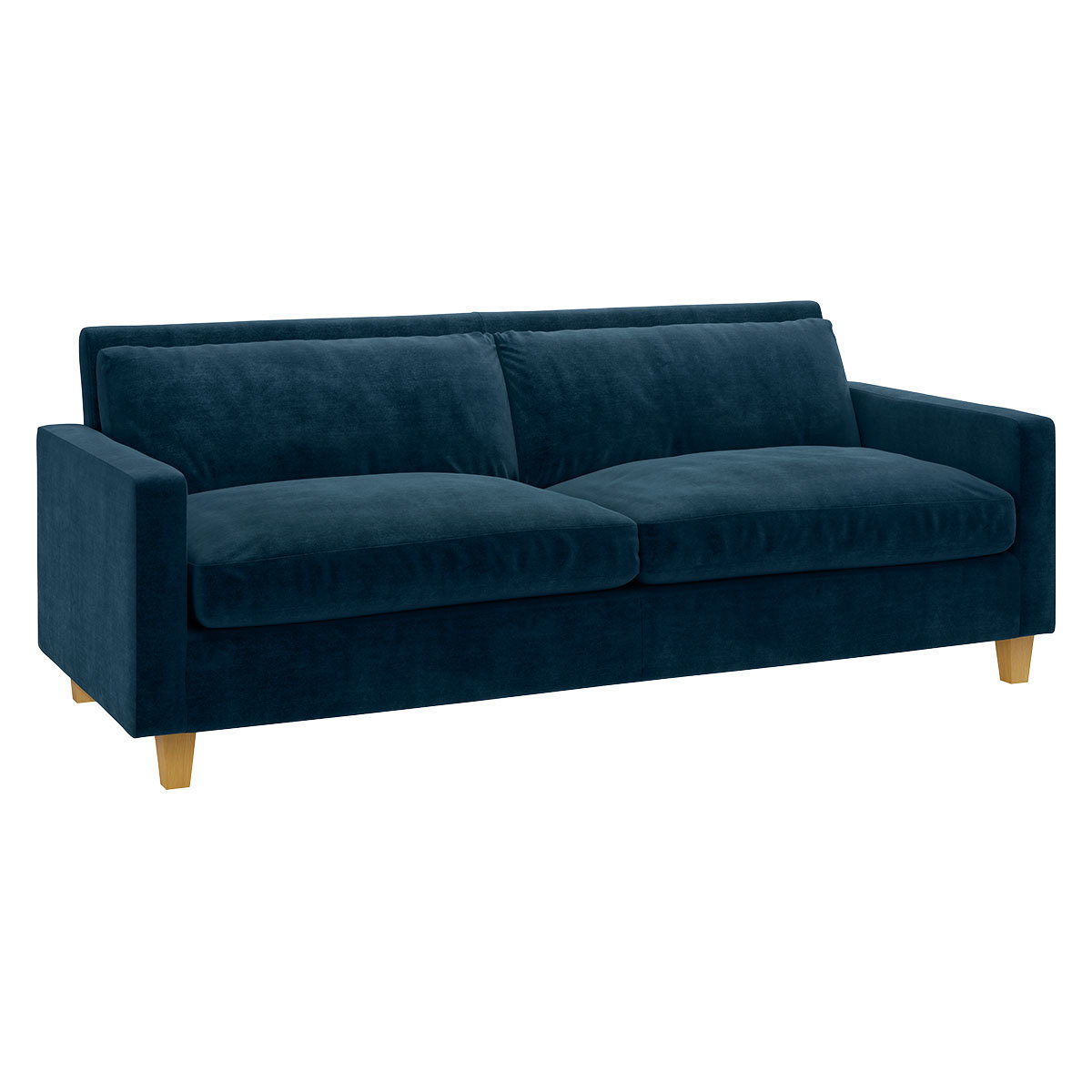 Chester Ink Blue 3 Seater Sofa, Blue – image 3
