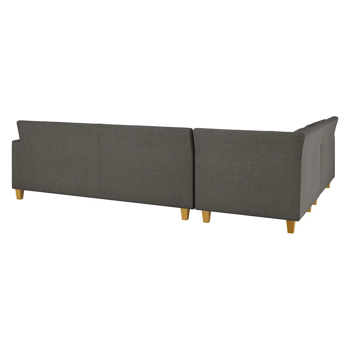 Chester Charcoal Grey Tweed Wool Mix Right-Arm Corner Sofa, Charcoal – image 5
