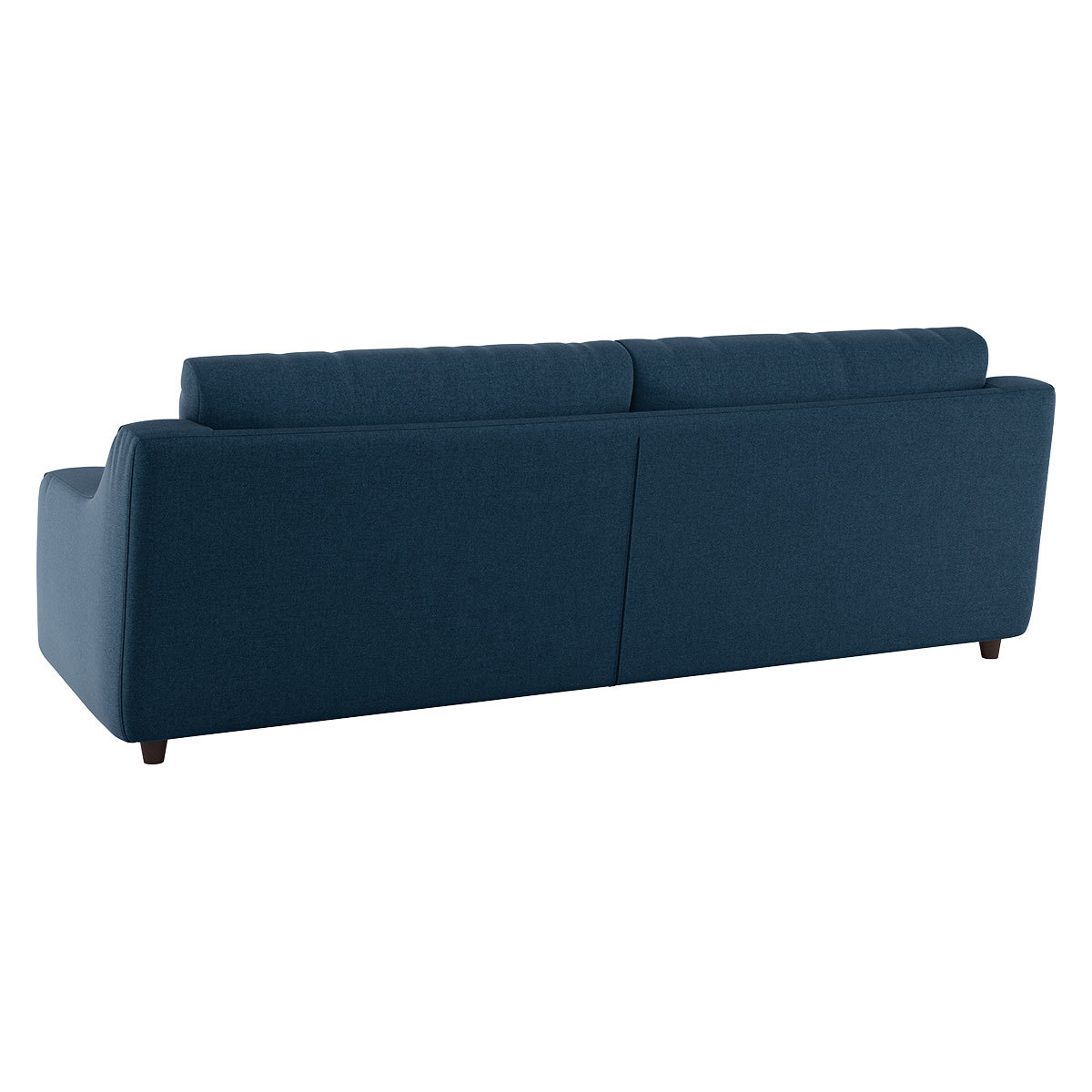 Slope Navy Blue Wool Tweed 3 Seat Sofa, Navy – image 5