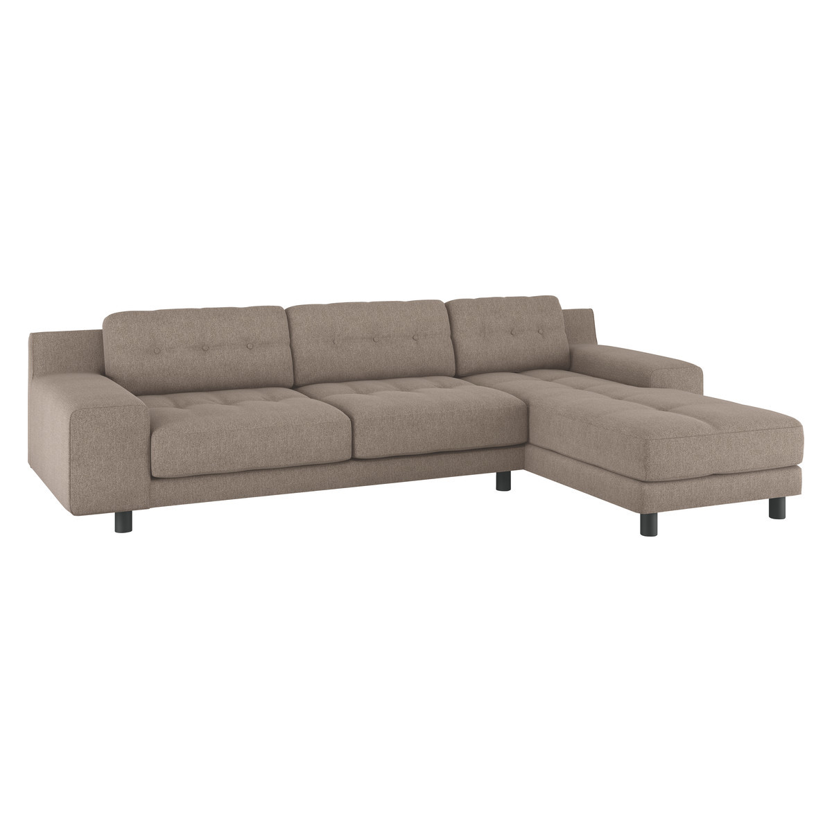 Hendricks Natural FaBric Right Arm Chaise Sofa, Natural – image 3