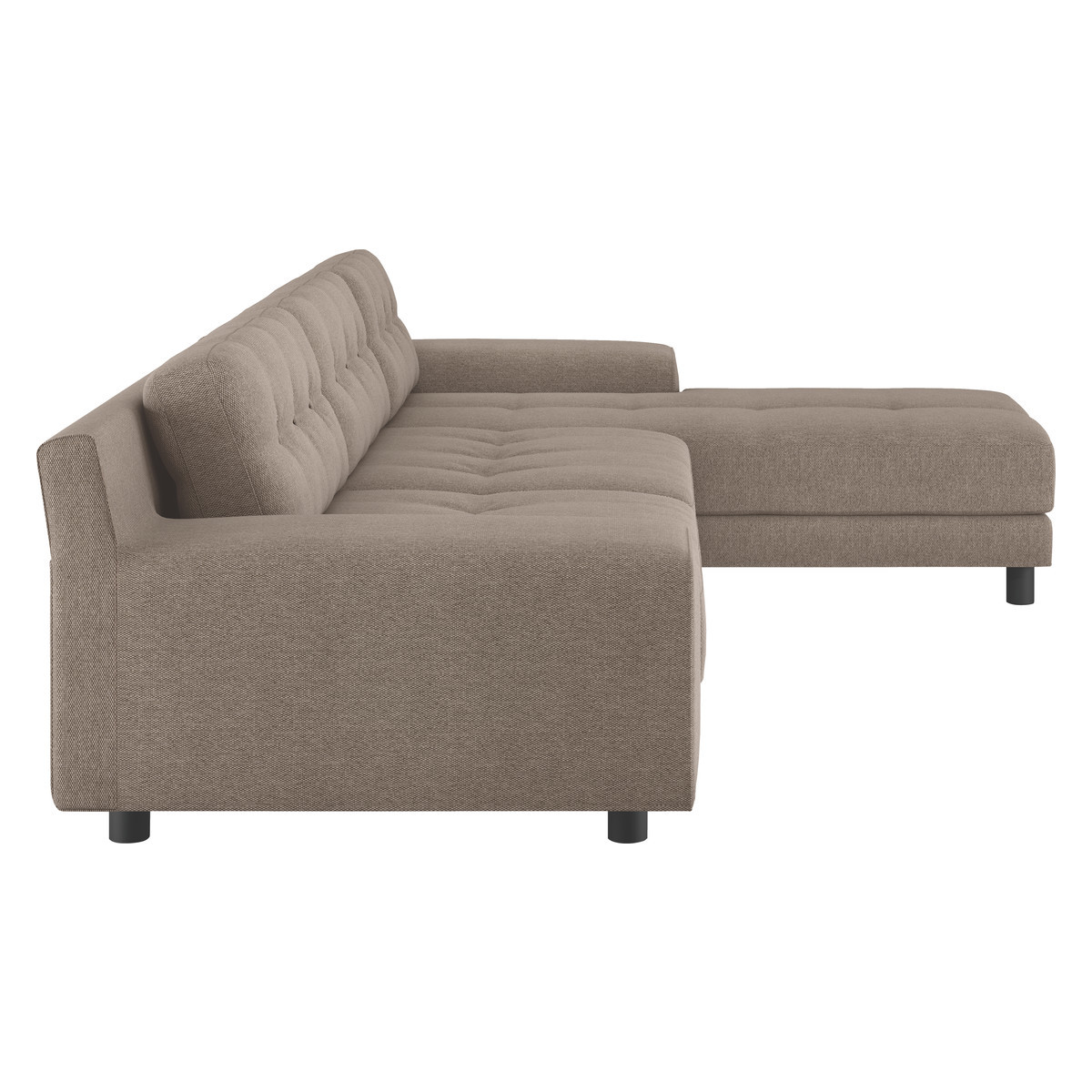 Hendricks Natural FaBric Right Arm Chaise Sofa, Natural – image 4