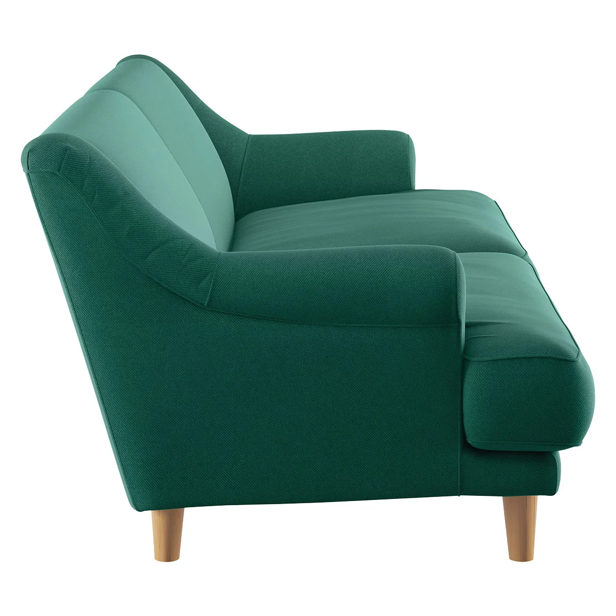 Townsend Green FaBric 3 Seater Sofa, Green – image 4