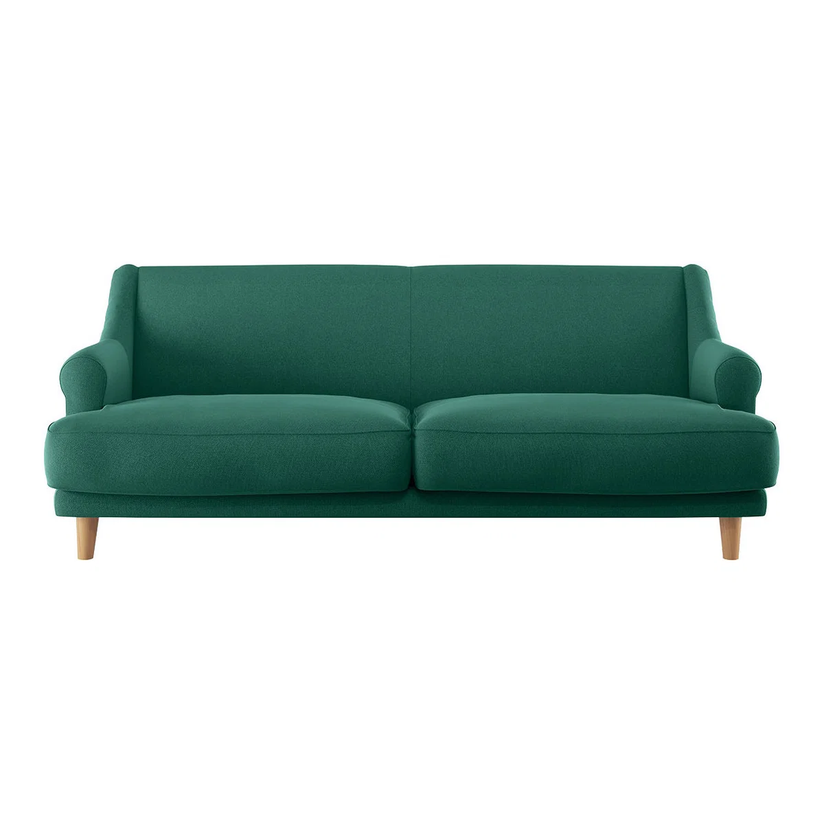 Townsend Green FaBric 3 Seater Sofa, Green – image 1