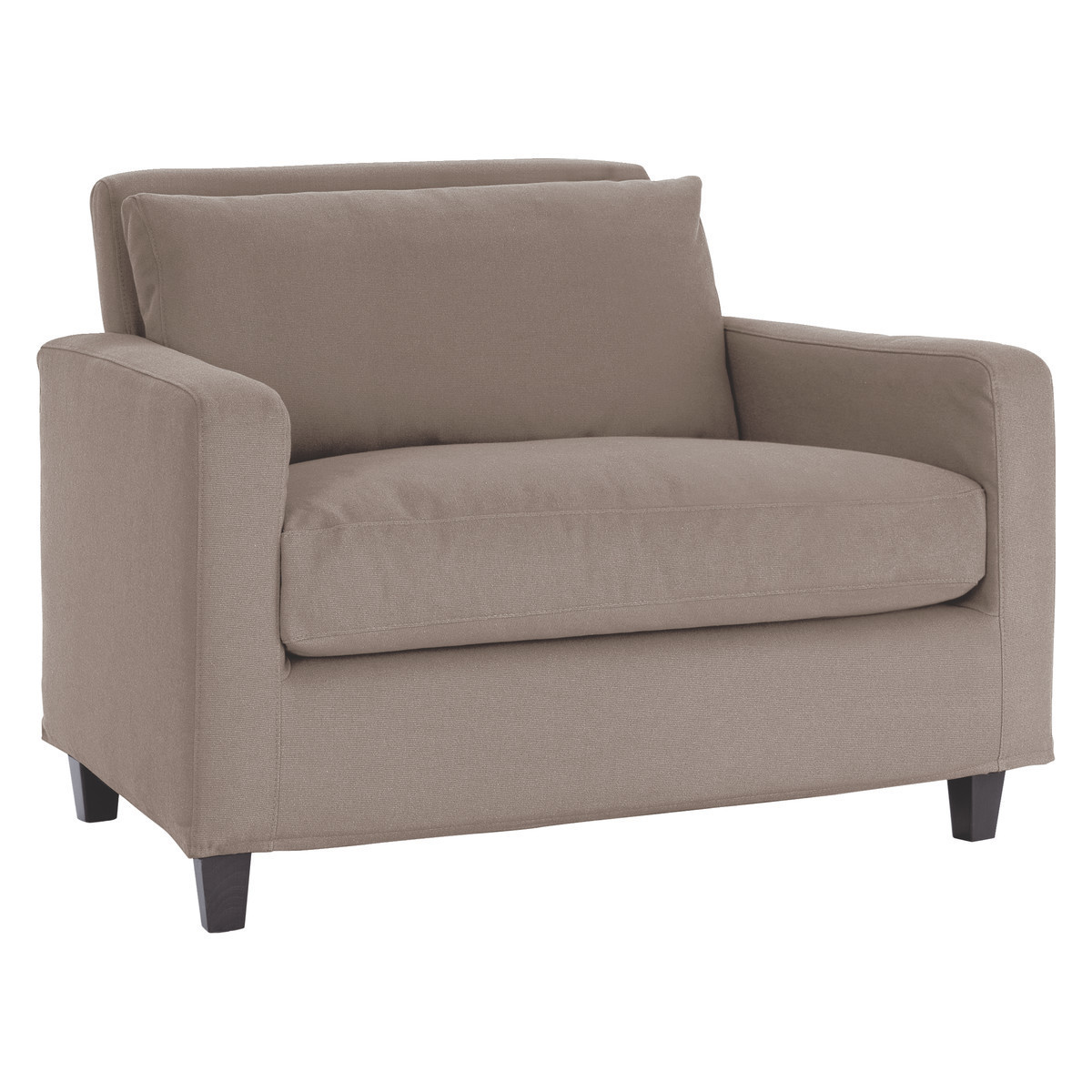 Chester Natural FaBric Compact Sofa, Natural – image 3