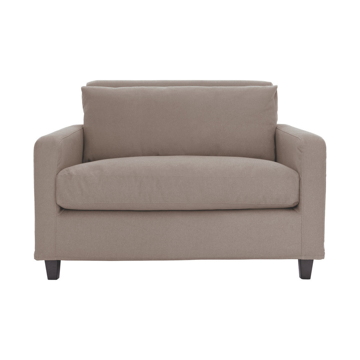 Chester Natural FaBric Compact Sofa, Natural – image 1