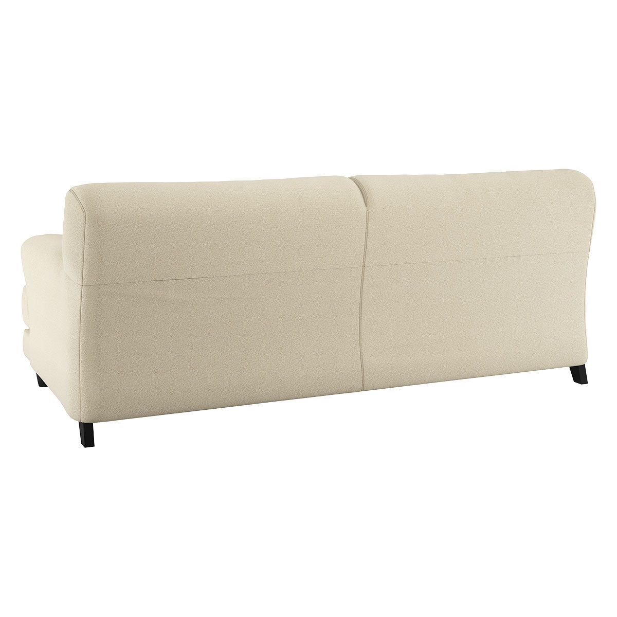 Askem Natural Linen Mix 3 Seater Sofa, Natural – image 5