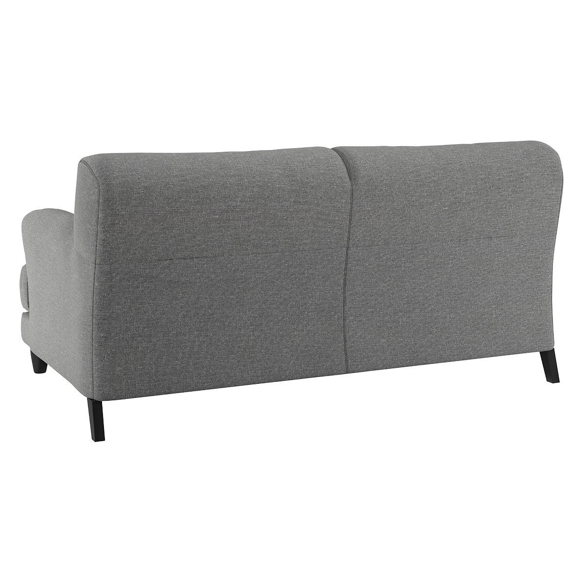 Askem Grey Linen Mix 2 Seater Sofa, Grey – image 5