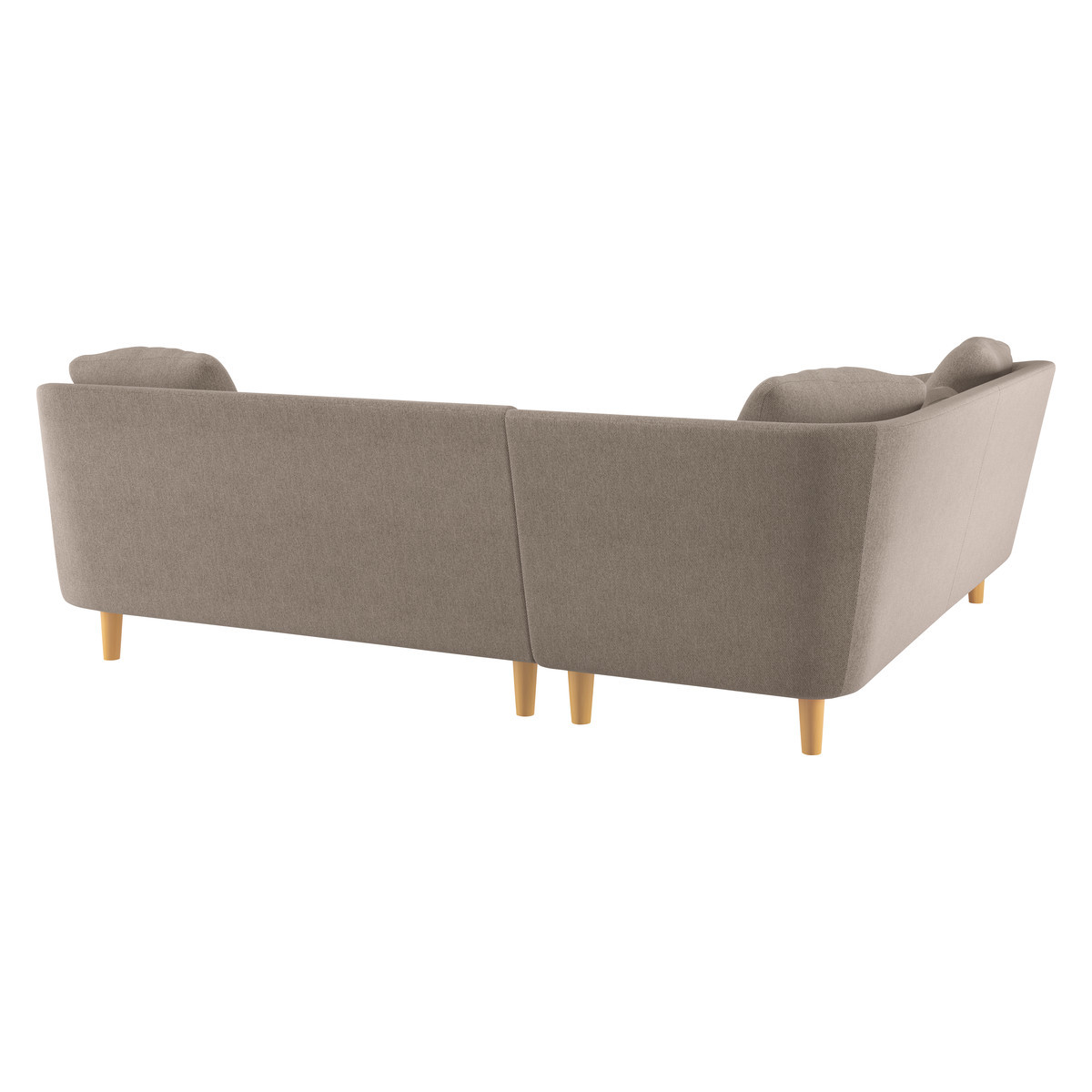 Colby Natural FaBric Right Arm Corner Sofa, Natural – image 5