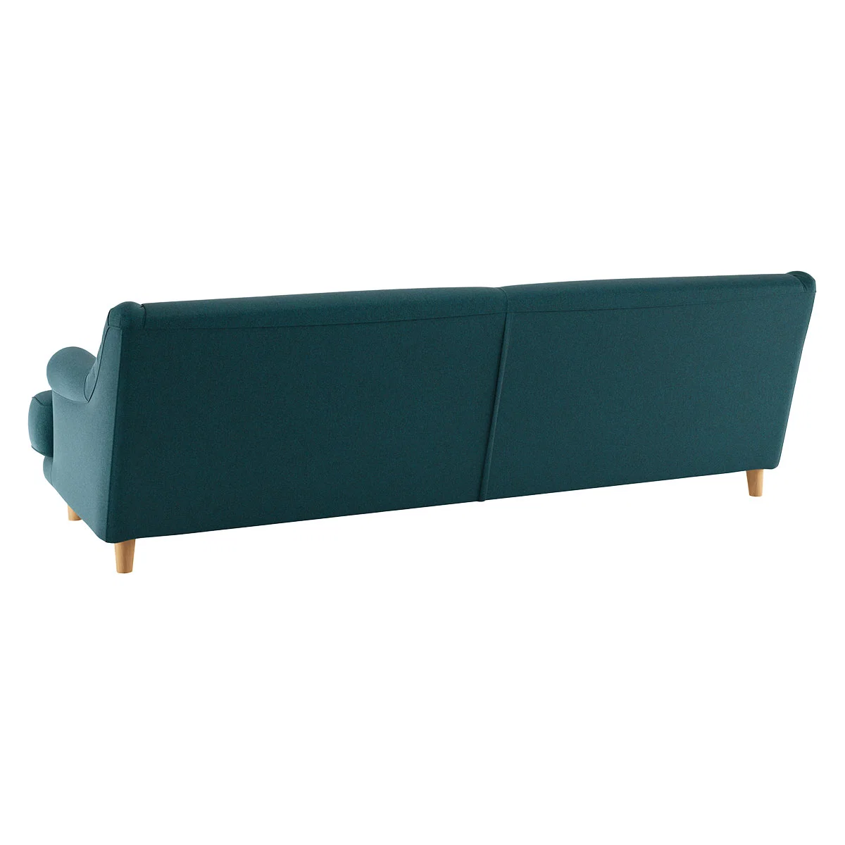 Townsend Teal Green Tweed Wool Mix 4 Seater Sofa, Green – image 5